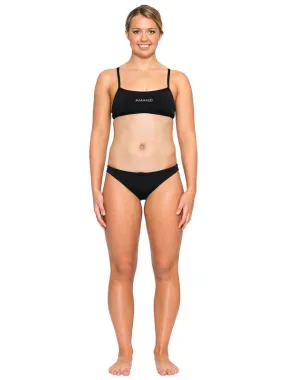 AMANZI JET Womens Top Sports Bikini