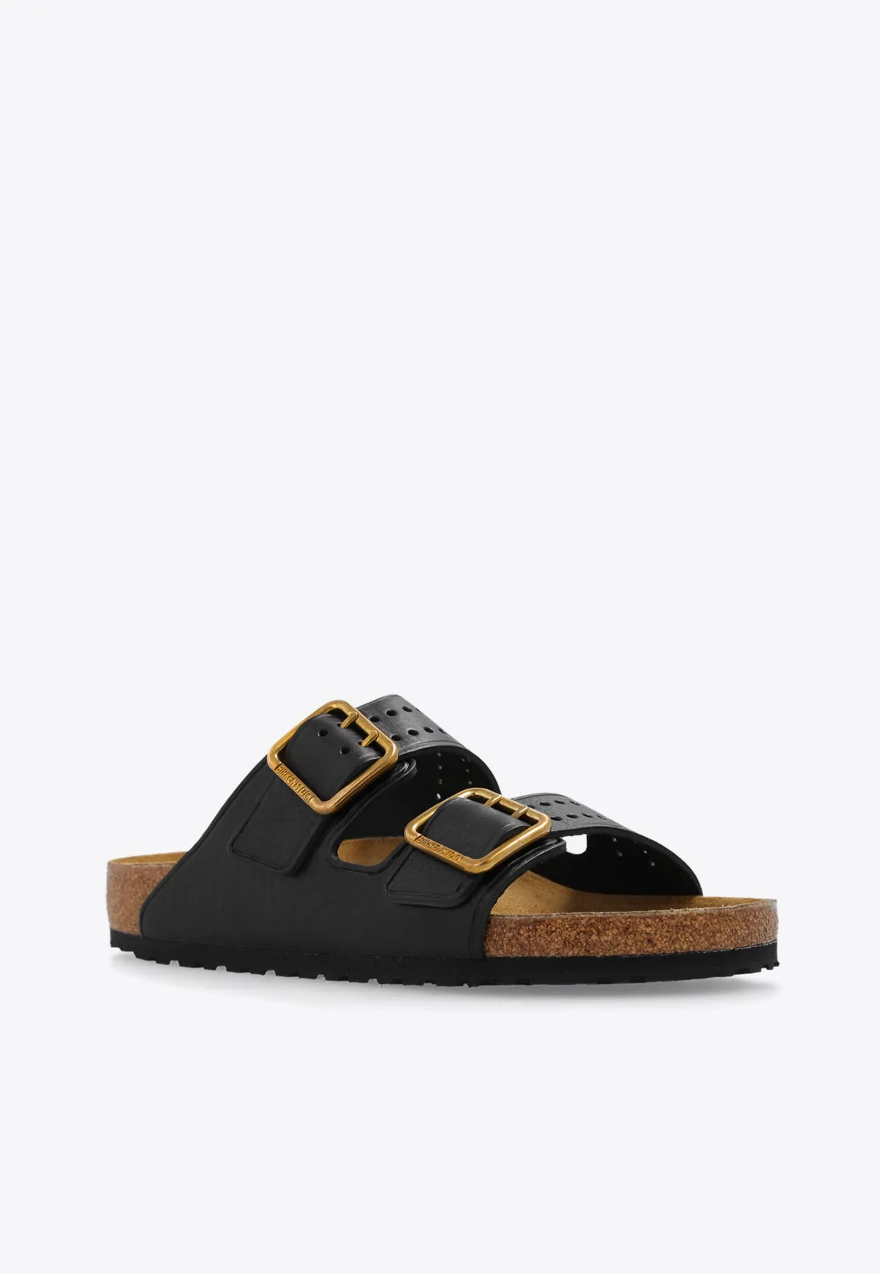 Arizona Bold Two-Strap Leather Slides