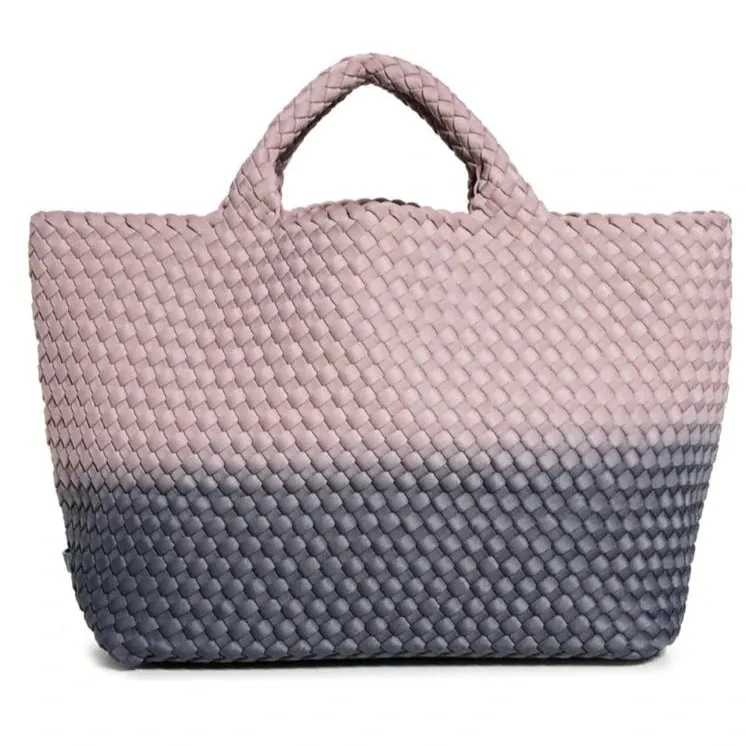 Bag and Bougie Woven Tote