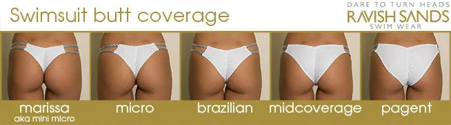 Custom Bow bands bikini (any color)***(SUIT SOLD PER PIECE OR SET, price varies)