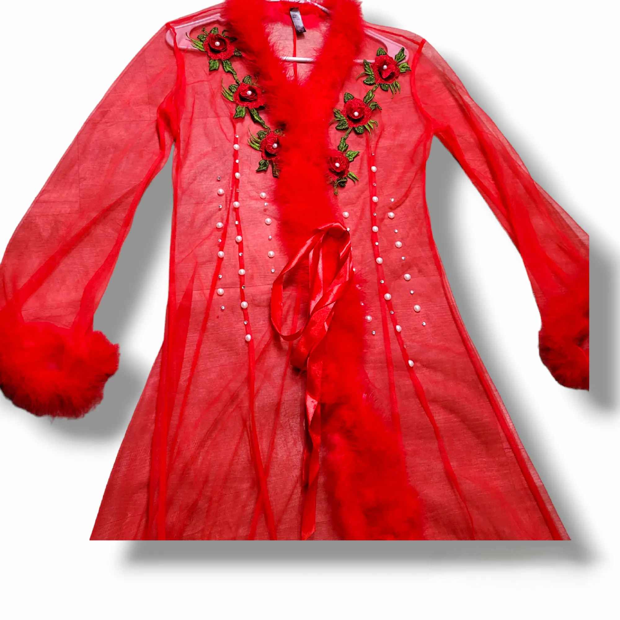 Customized Sheer Fur Robe (Flirt)