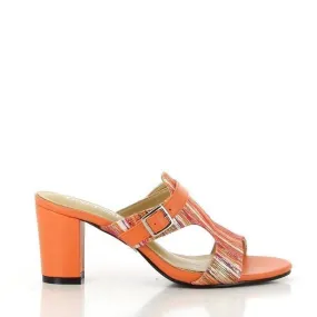 Dalessi Pinta Orange & Multi Colour Slides