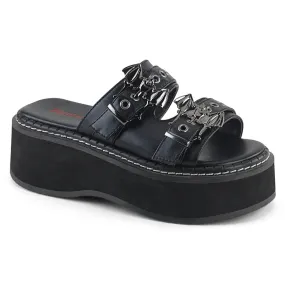 DemoniaCult Emily 100 Womens Sandals, Mules/Slip-Ons