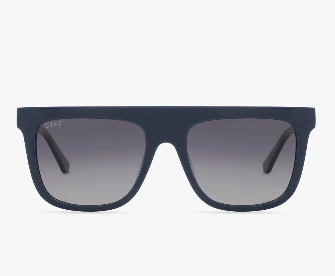 DIFF Stevie Sunglasses - Poseidon   Blue Gradient Lens   Polarized