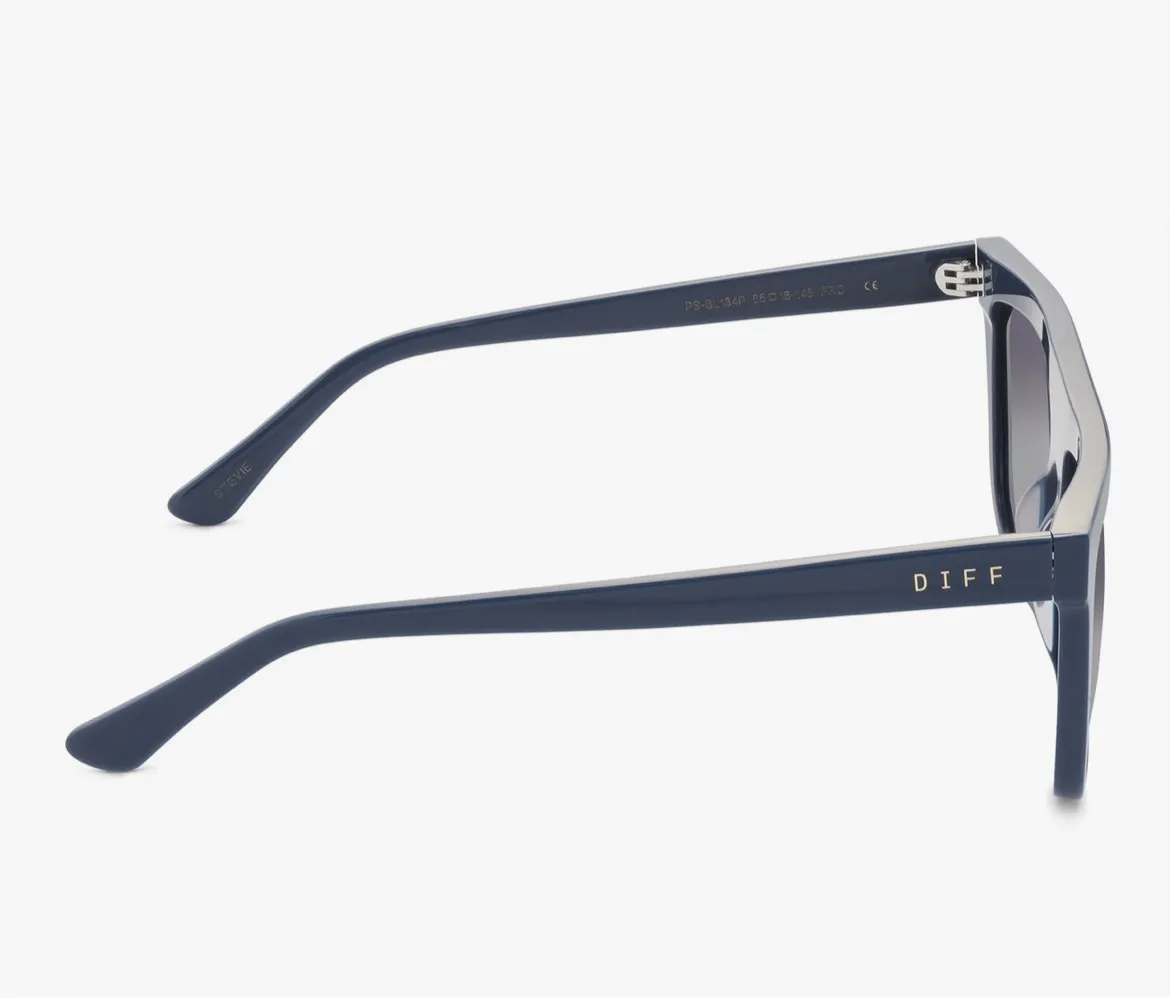 DIFF Stevie Sunglasses - Poseidon   Blue Gradient Lens   Polarized