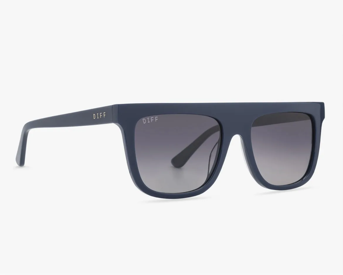 DIFF Stevie Sunglasses - Poseidon   Blue Gradient Lens   Polarized