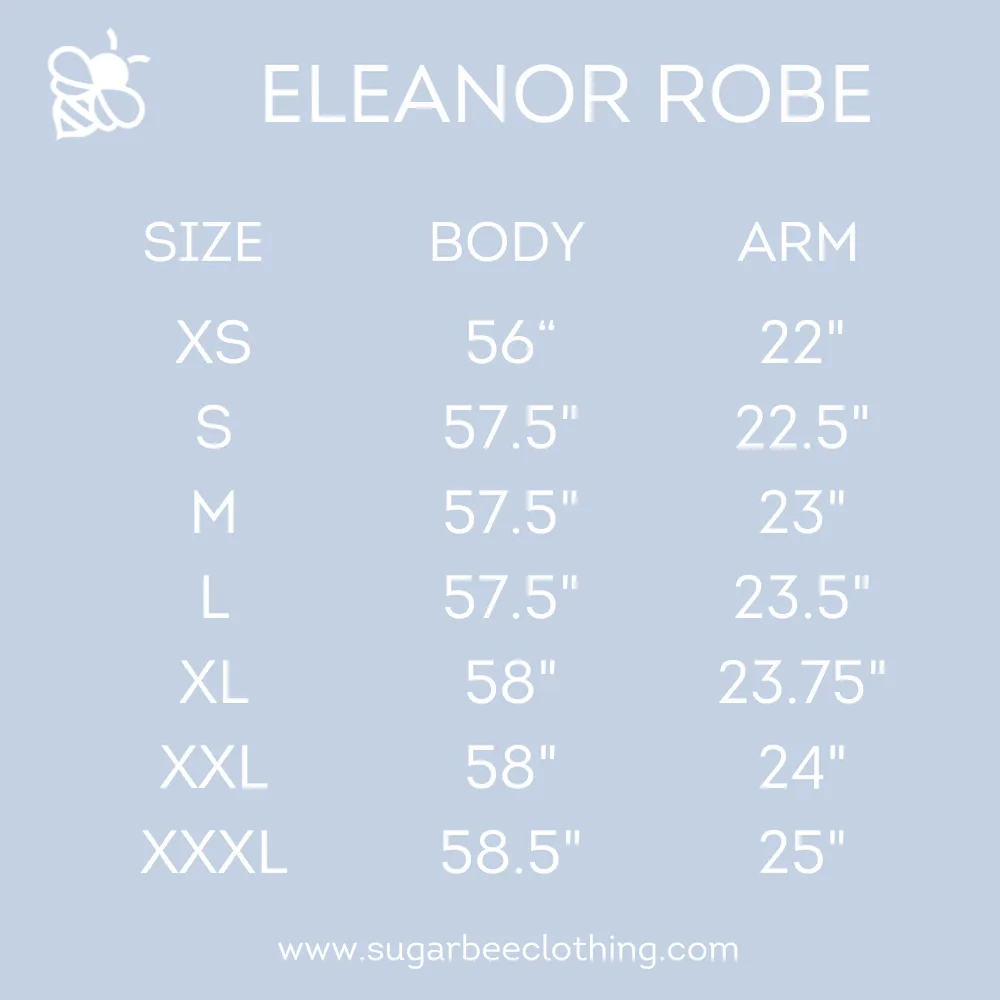 Eleanor Fur Trimmed Robe - Cafe Au Lait