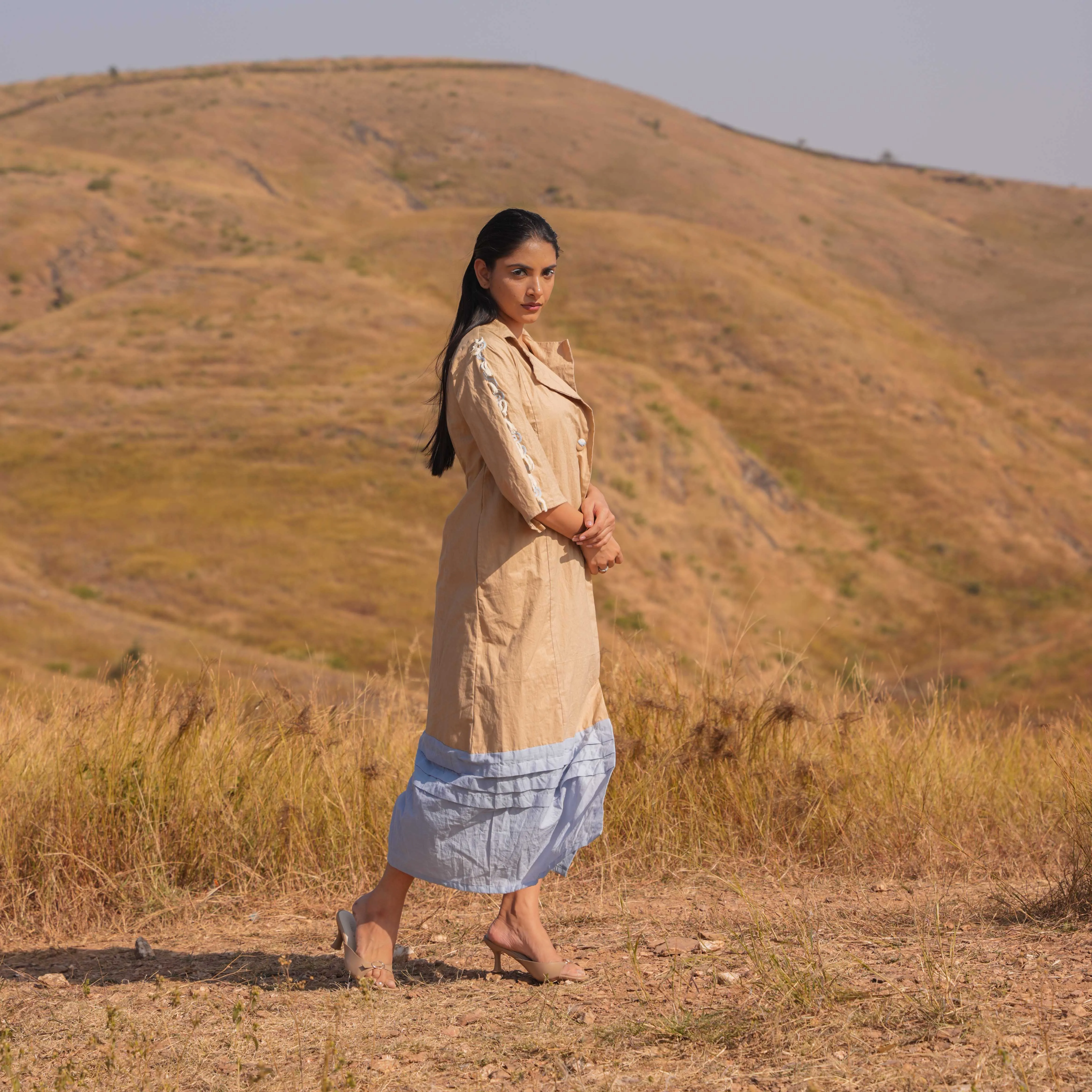 Eve Dress - Brown