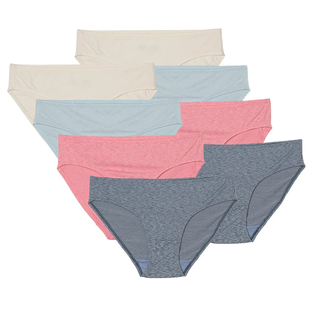 Fruit of The Loom Ladies 8 Pack Tag Free Dream Flex Bikinis