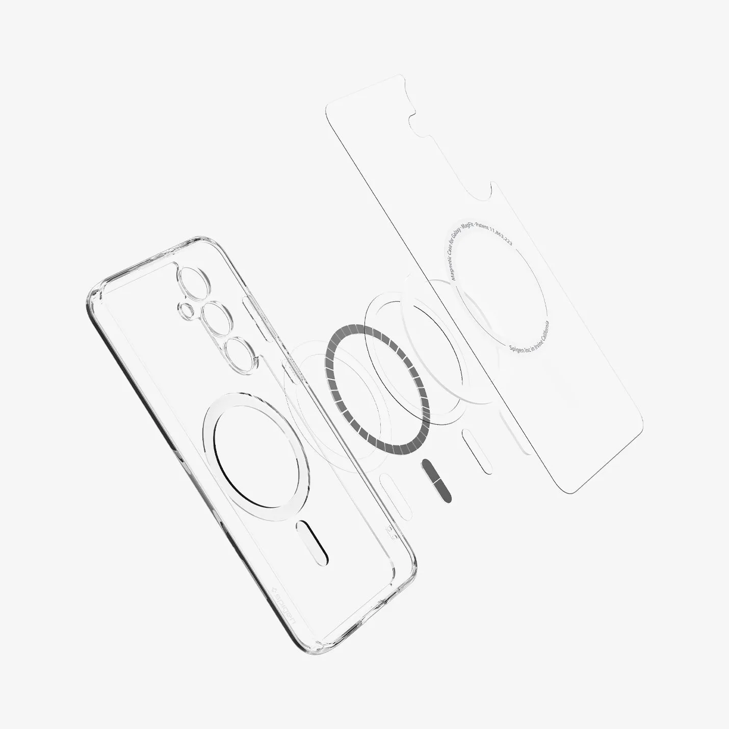 Galaxy S24 Series - Ultra Hybrid Metal Ring (MagFit)