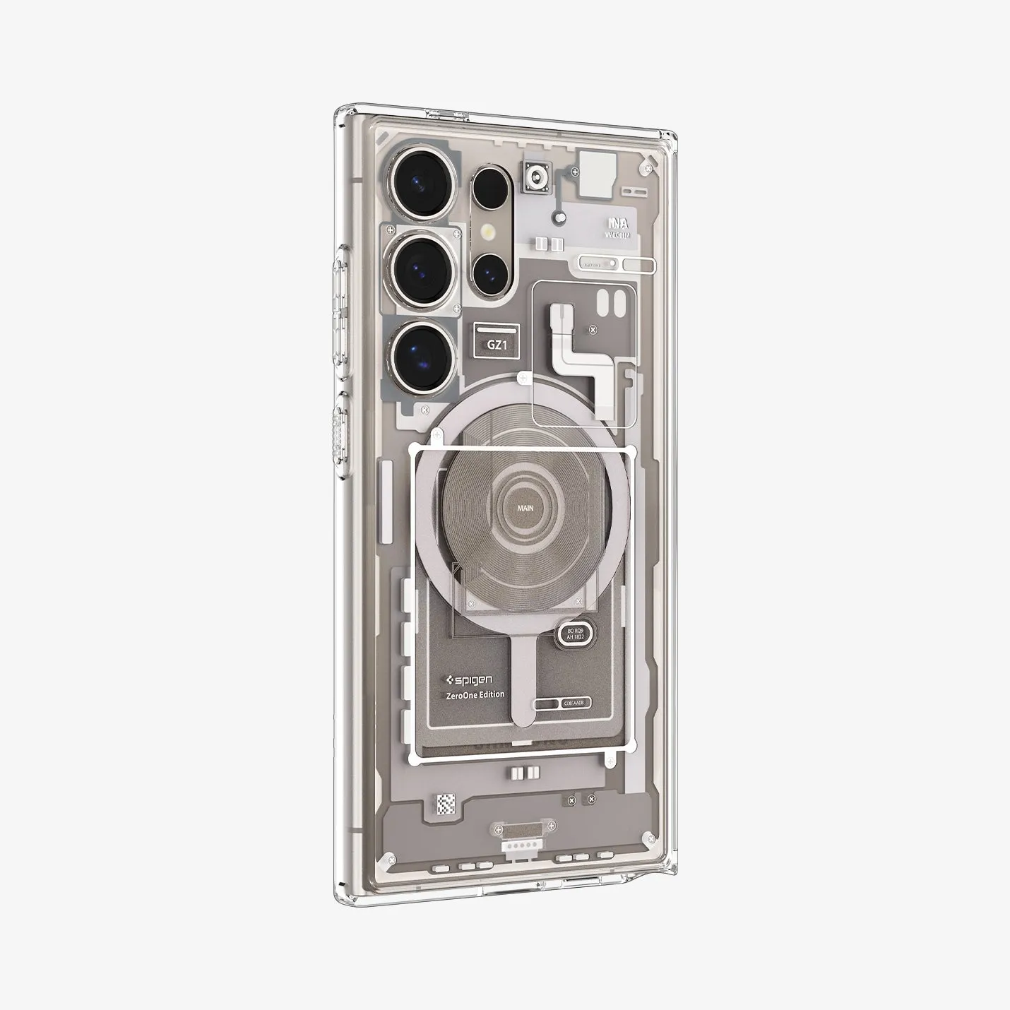 Galaxy S24 Series - Ultra Hybrid Metal Ring Zero One (MagFit)