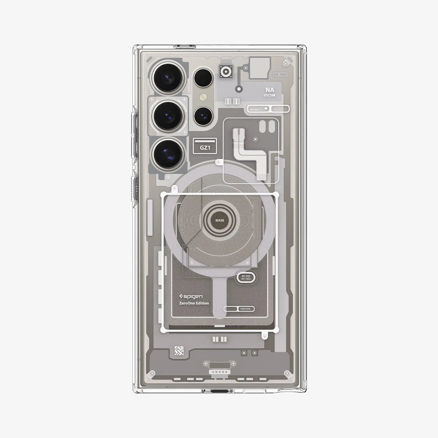Galaxy S24 Series - Ultra Hybrid Metal Ring Zero One (MagFit)
