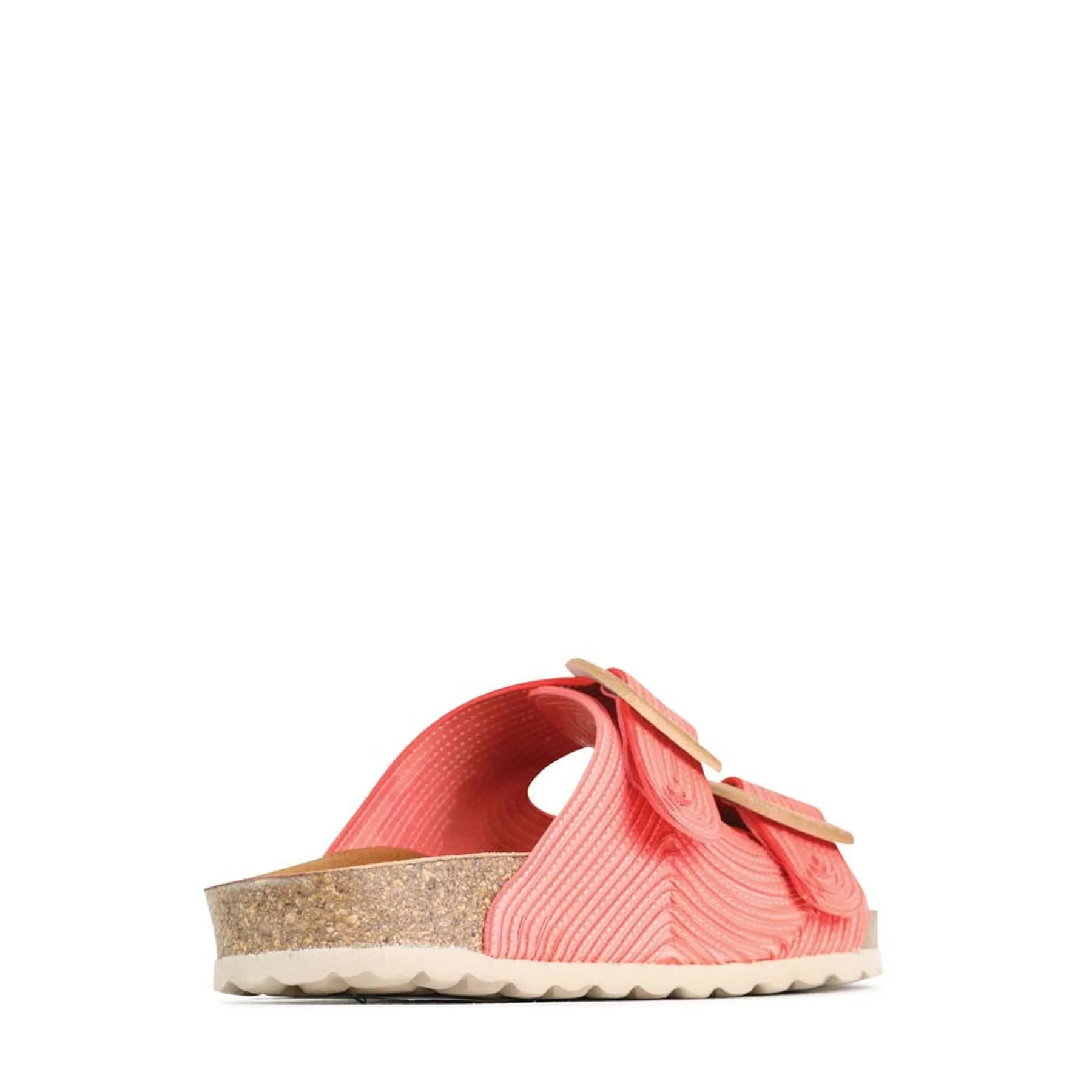 GIANA LEATHER SLIDE SANDALS