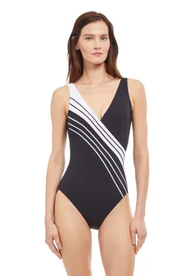 Gottex Simple Elegance V-Neck Fullpiece