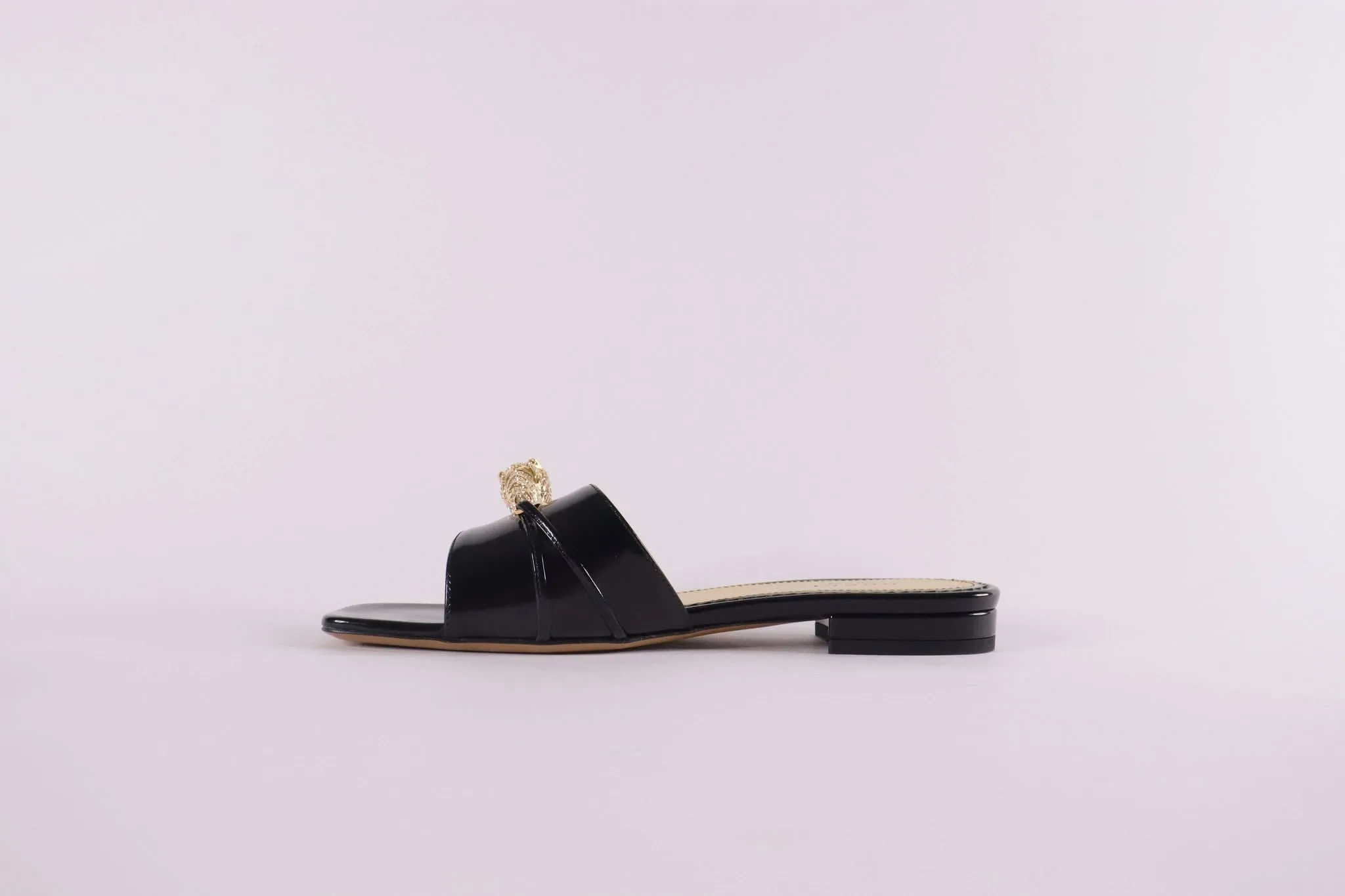 GUCCI Womens Slide Sandal with Hardware