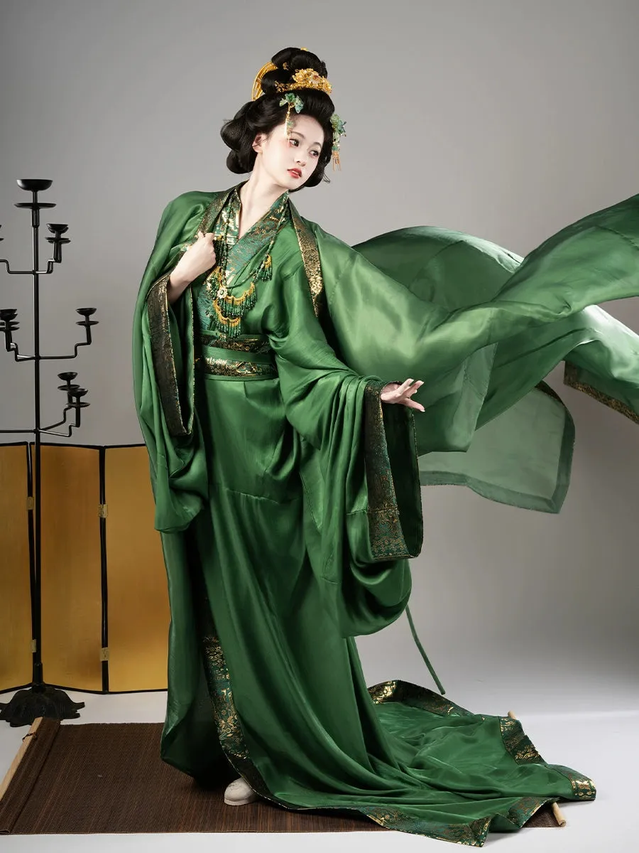 Han Dynasty Hanfu, Straight Hem Robe, Goddess 帝姬 (Preorder)