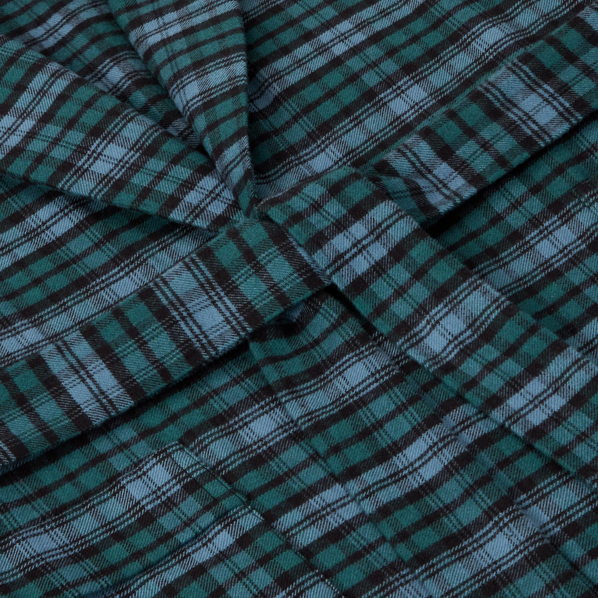 Heathcliff Plaid Flannel Cotton Robe