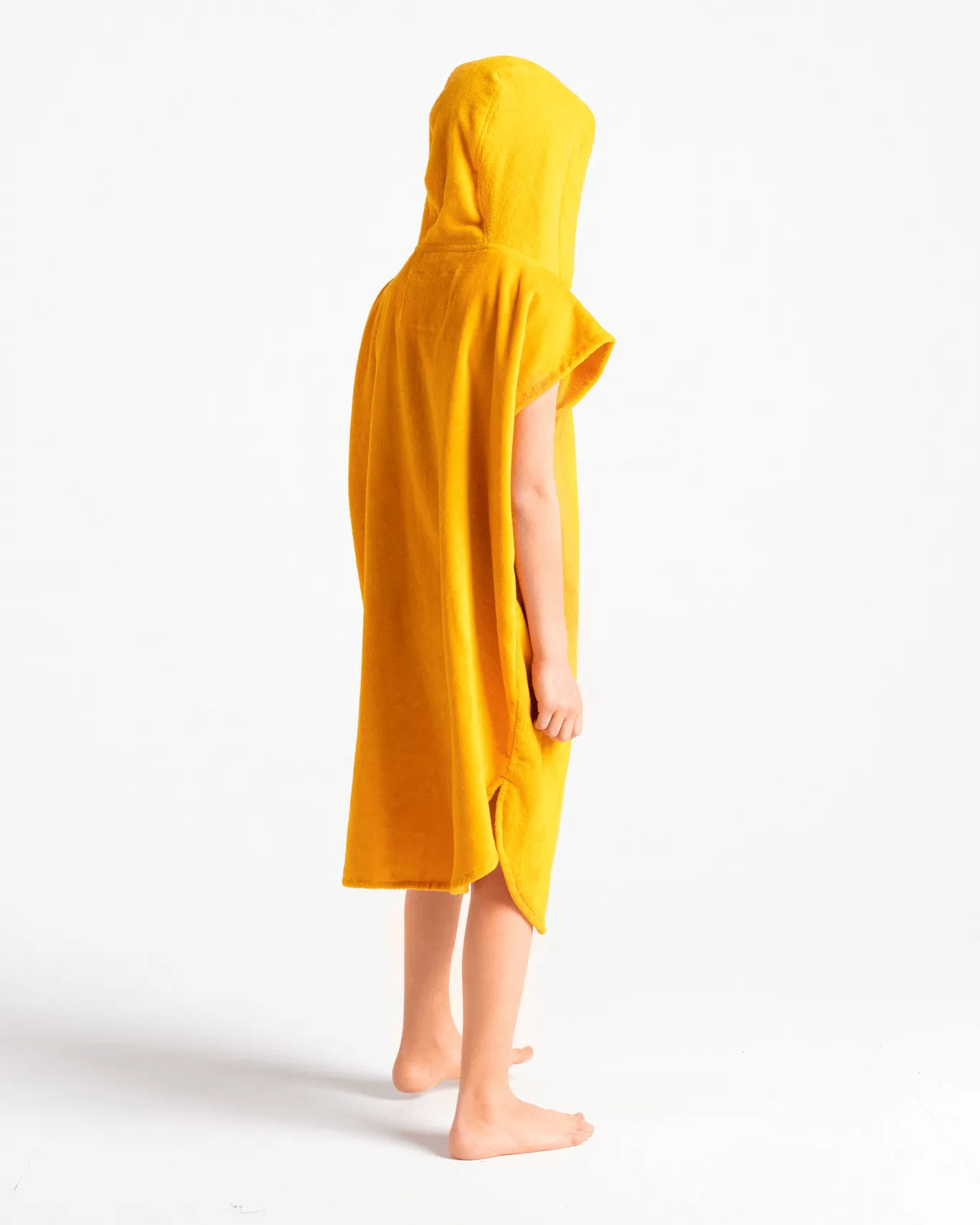 Junior Original-Series Short Sleeve Changing Robe in Saffron