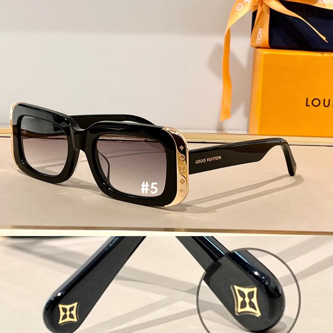 JW607 LB Moon Square Sunglasses / 53x17x145cm