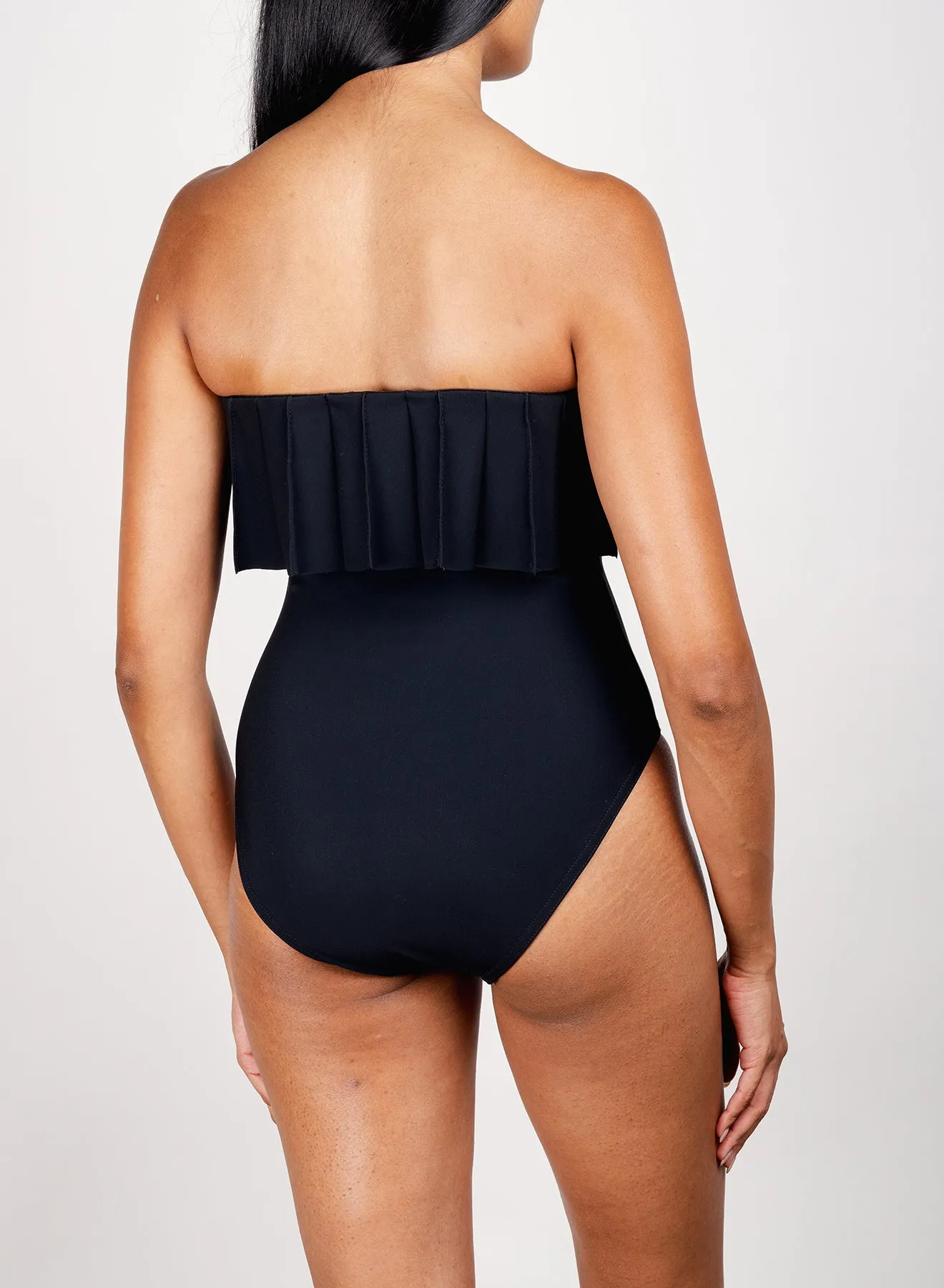 Karla Colletto Alora Bandeau w/ Shelf Bra Fullpiece