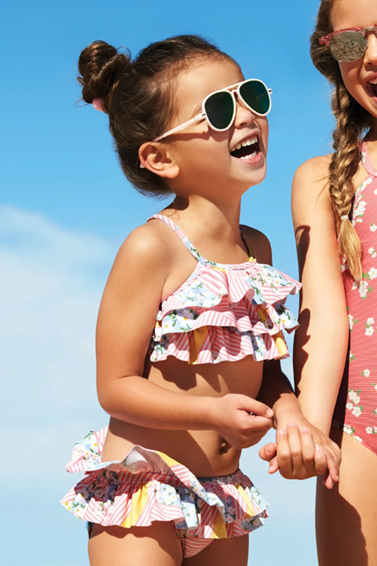 Kids Swimsuit Seafolly Frill Girls Tankini