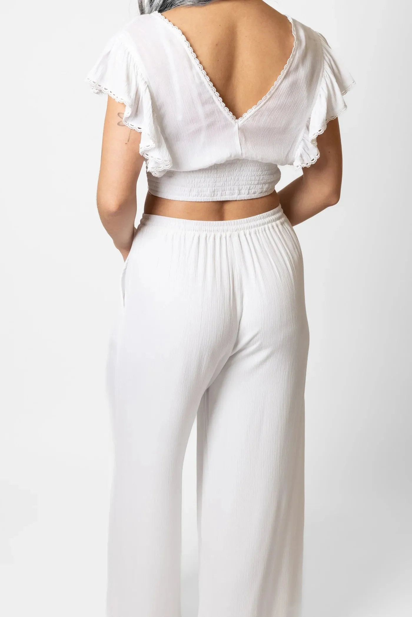 Koy Resort Miami Tie Front Pant