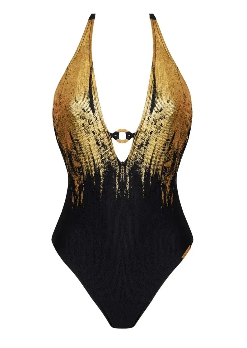 Lise Charmel Feuille D'or V-Neck Fullpiece