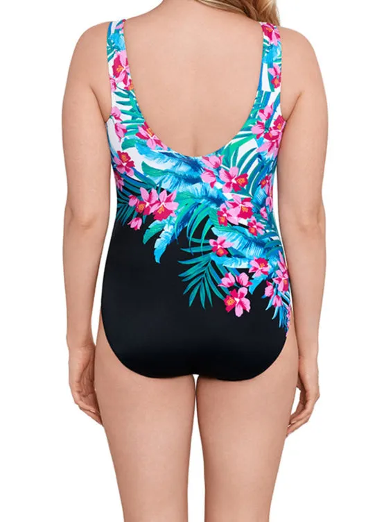 Longitude Fiji Isle Panel Scoopback High Neck Fullpiece