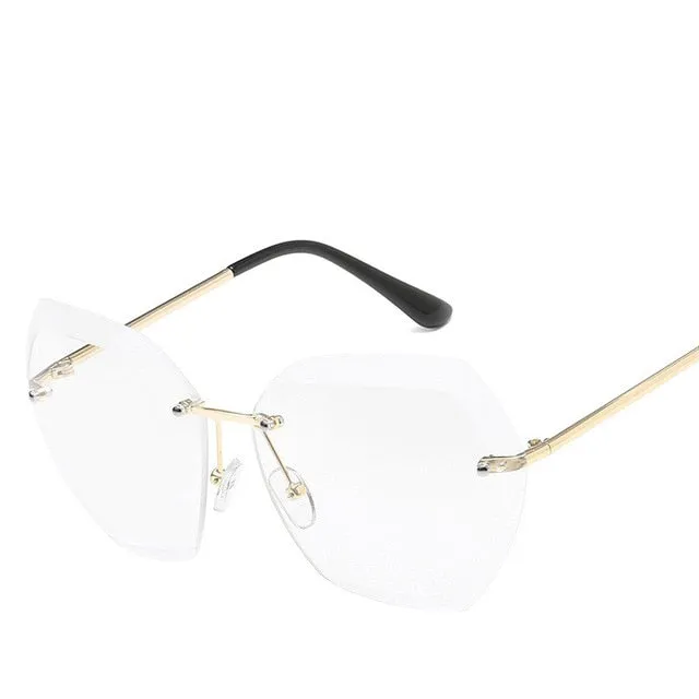 Luxury Rimless Hue Vintage lunette