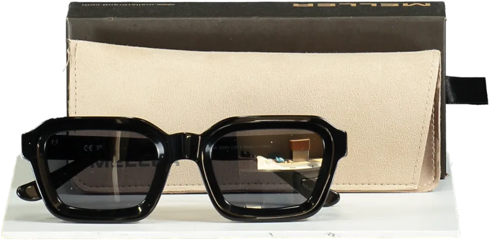 Meller Premium Black Nayah Bio-Acetate Sunglasses