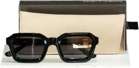 Meller Premium Black Nayah Bio-Acetate Sunglasses