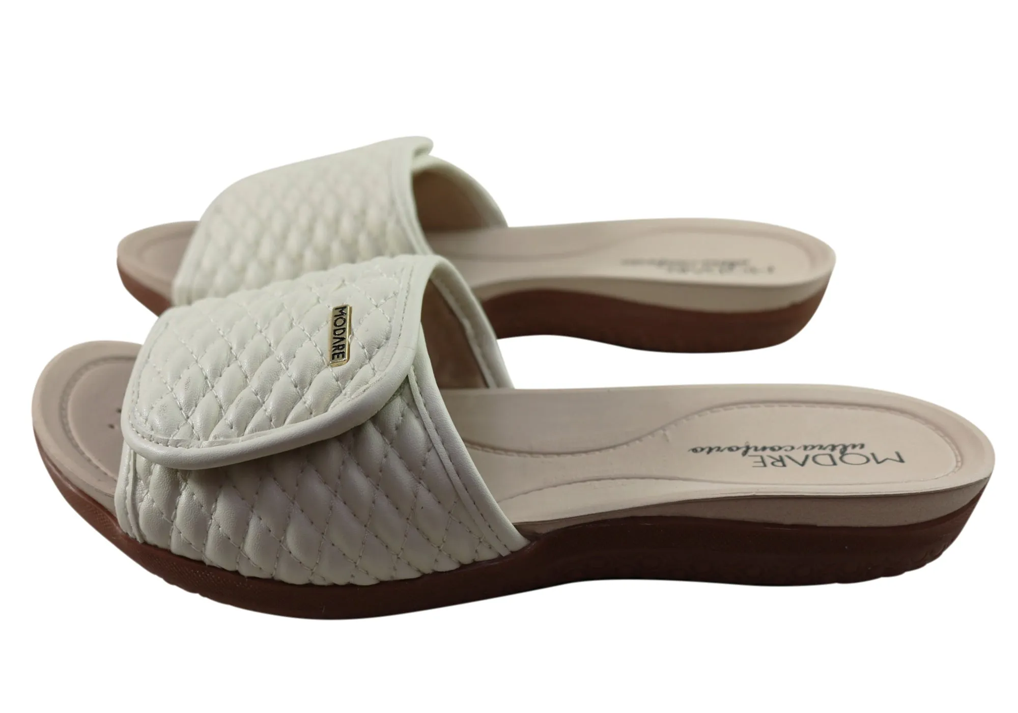 Modare Ultraconforto Jacinda Womens Comfort Adjustable Slides Sandals