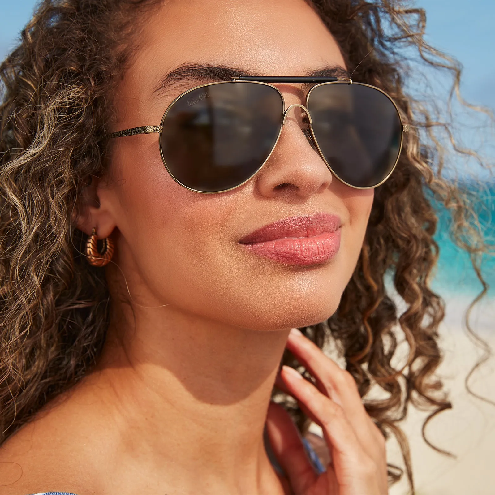 PATRICIA NASH - GLORIA   ANTIQUE GOLD   G15 SUNGLASSES