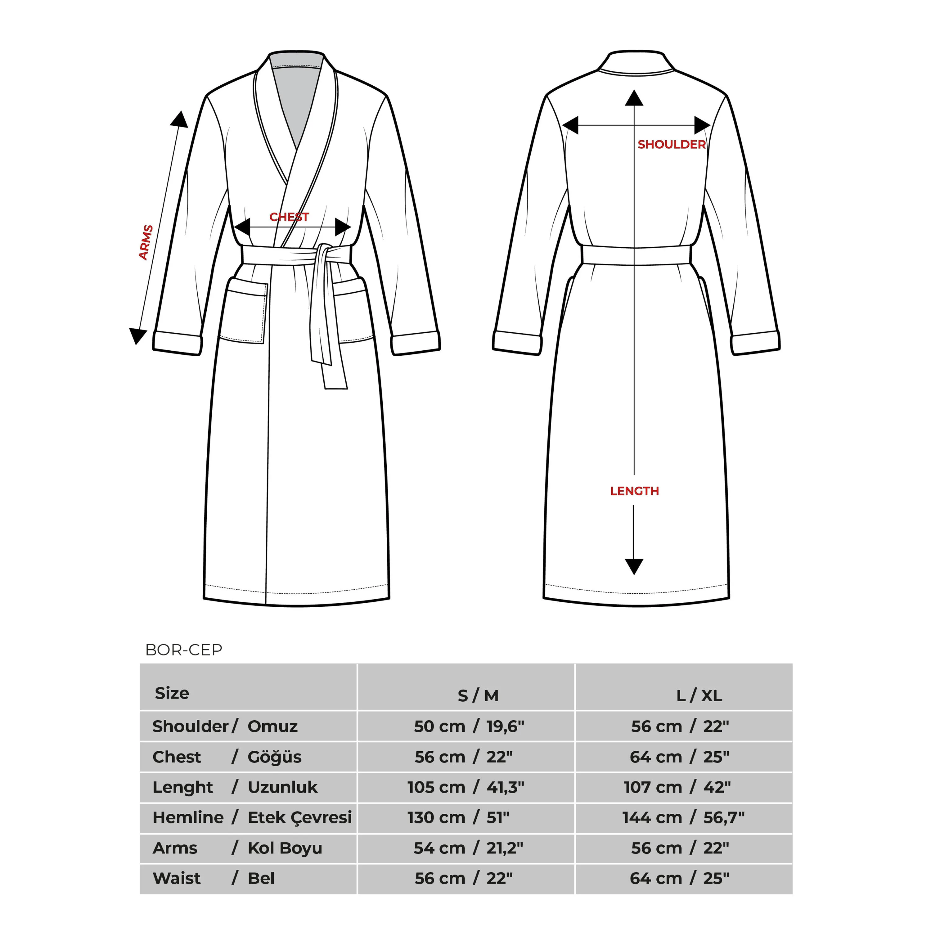 Personalized Spa Robe Pure Series