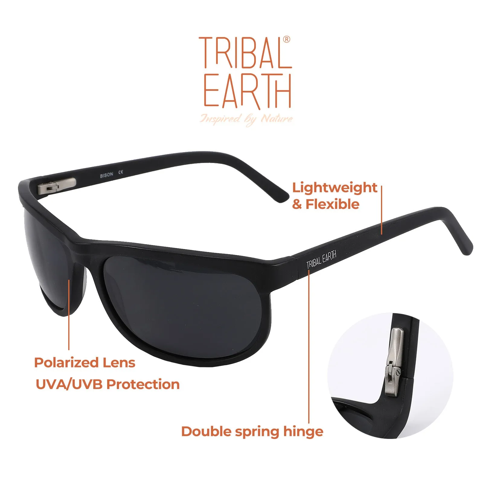 Polarised Sunglasses for Men and Women - Bison