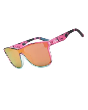 Polarized Sports Sunglasses with Full Mirror Lens YS009-C9