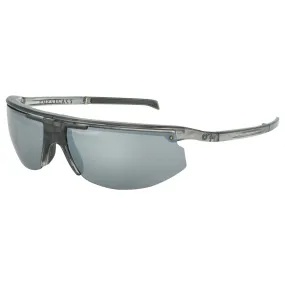 POPSTAR | Polarized, Gloss Smoke Crystal, Silver Mirror