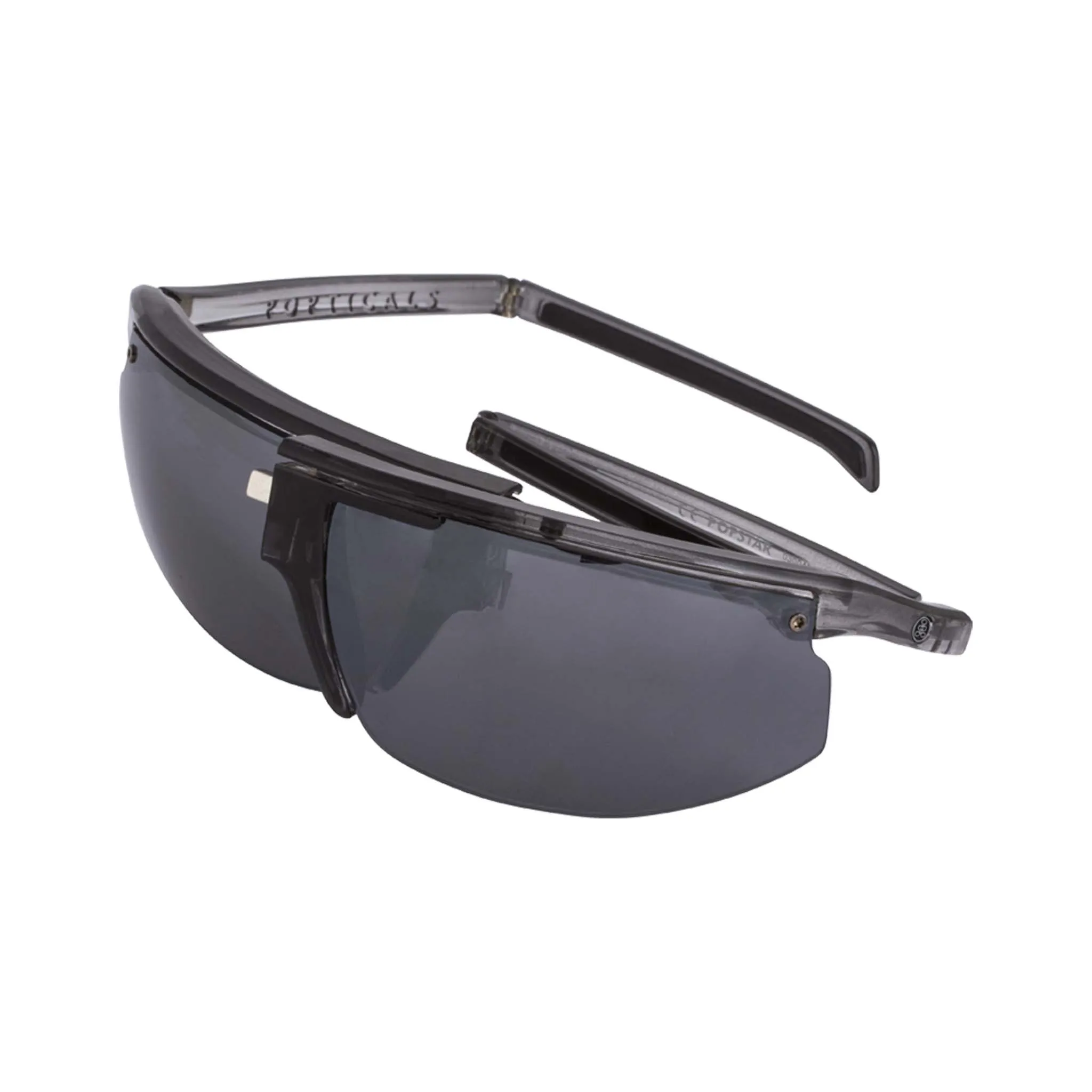 POPSTAR | Polarized, Gloss Smoke Crystal, Silver Mirror