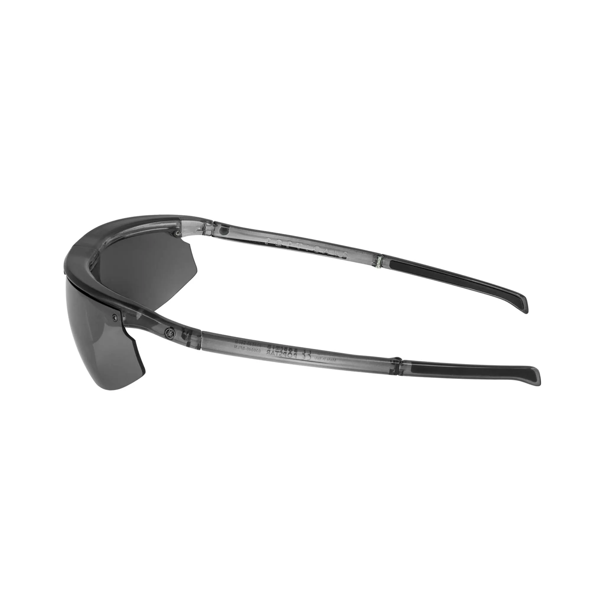 POPSTAR | Polarized, Gloss Smoke Crystal, Silver Mirror