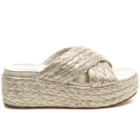 QUIVER Light Gold Raffia