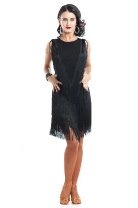 "Dellagio Black" Latin Dress