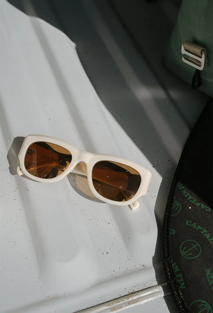 RAEN LONSO SUNGLASSES - NEW BLONDE/VIBRANT BROWN