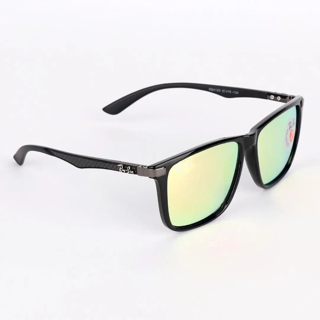Ray-Ban Reflector Polarized Gold Lens Sunglasses