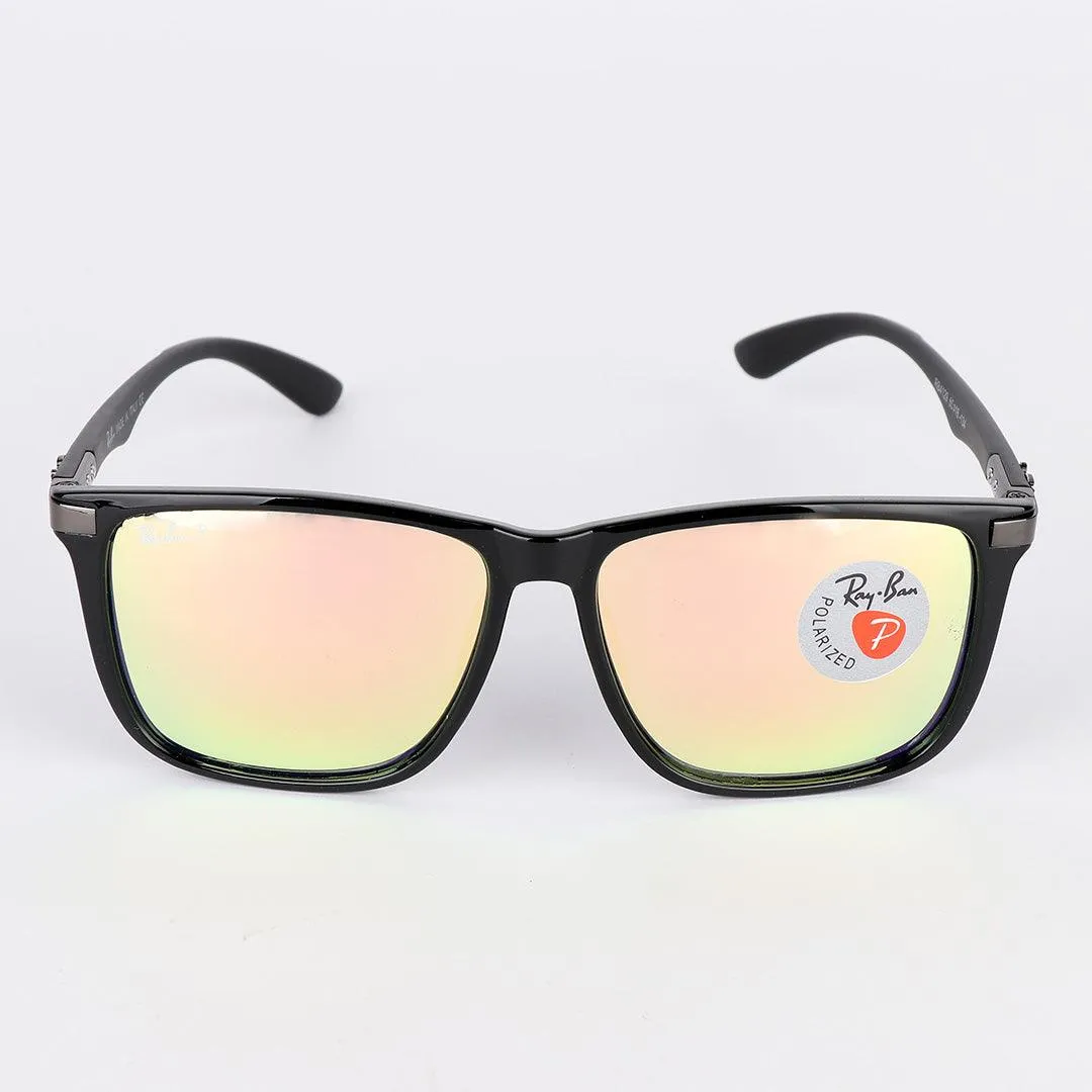 Ray-Ban Reflector Polarized Gold Lens Sunglasses