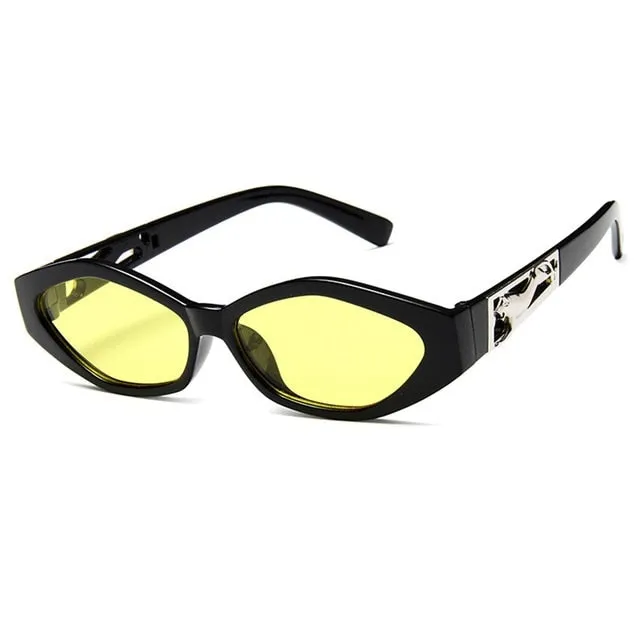 Retro Small Frame Oval Sunglasses