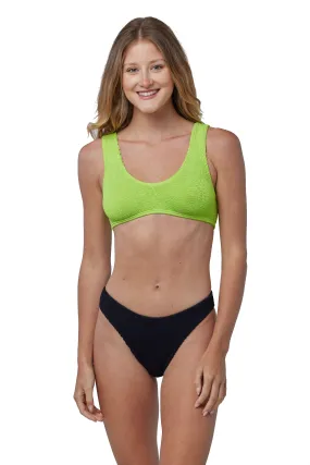 SALE Barcelona Classic One Size Bikini TOP ONLY - LIME