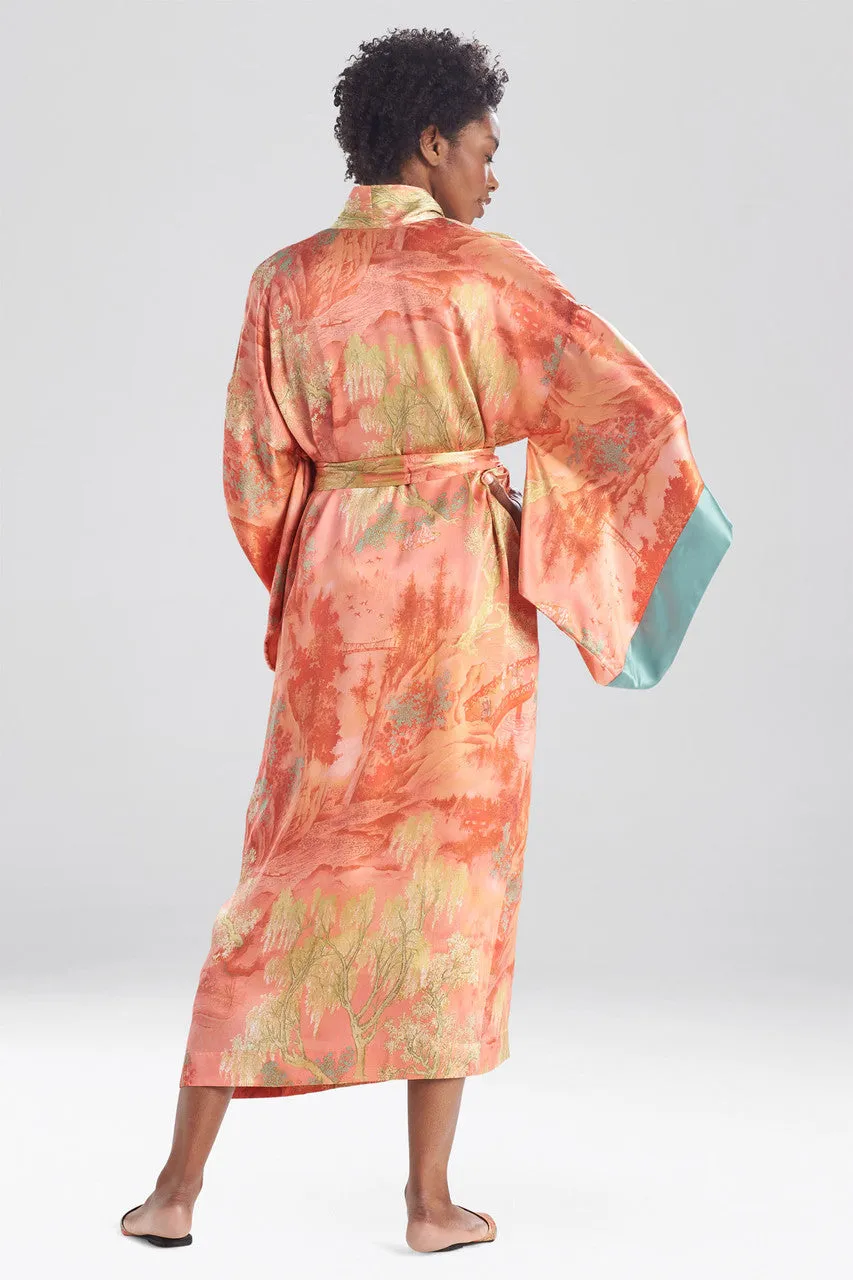 Sansui Silk Robe