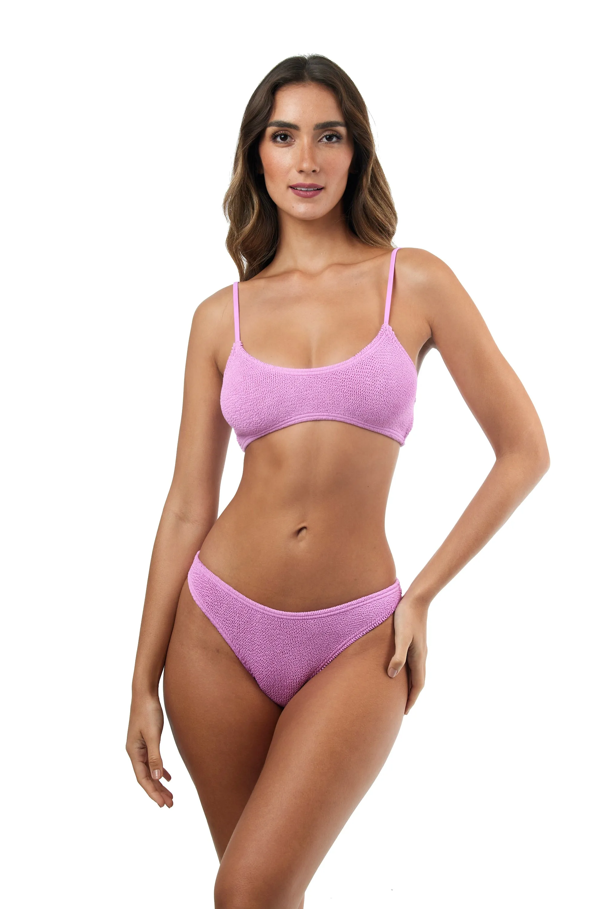 Sardinia Cheeky One Size Bikini BOTTOM ONLY (Cyclamen)