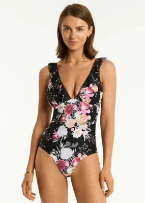 Sea Level Belle Frill Plunge Fullpiece
