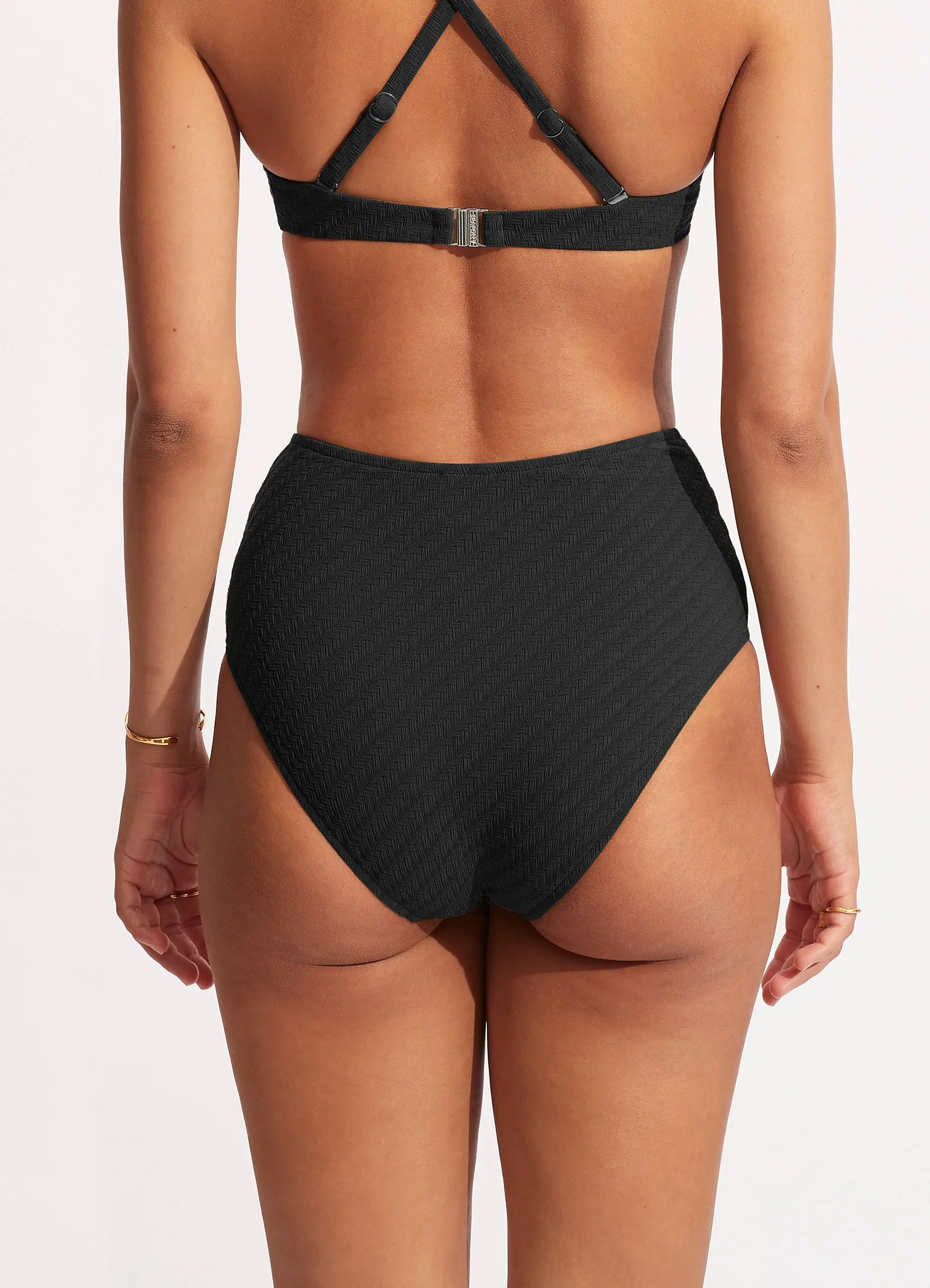 Seafolly Willow High Waist Bikini Bottom
